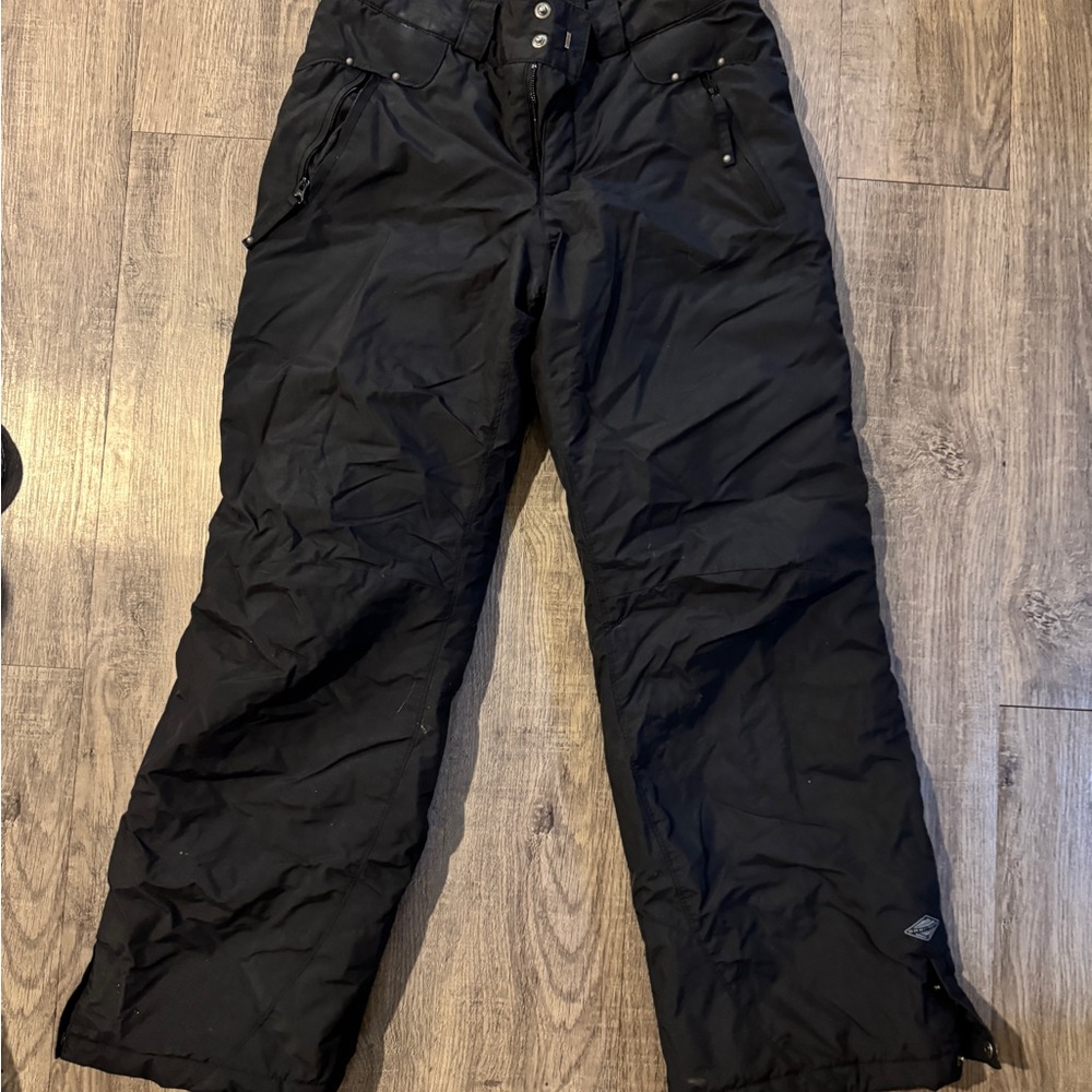 Columbia Kids Black Snow Pants 14-16 XL